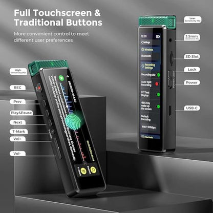 Voice Recorder: Innioasis R1 8GB Digital Voice Activated – Packaging
