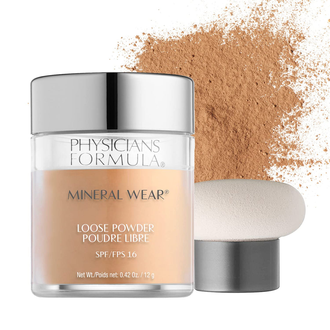 Physicians Formula Spf 16 Mineral Wear Loose Powder, Medium Beige, 0.42 Ounce