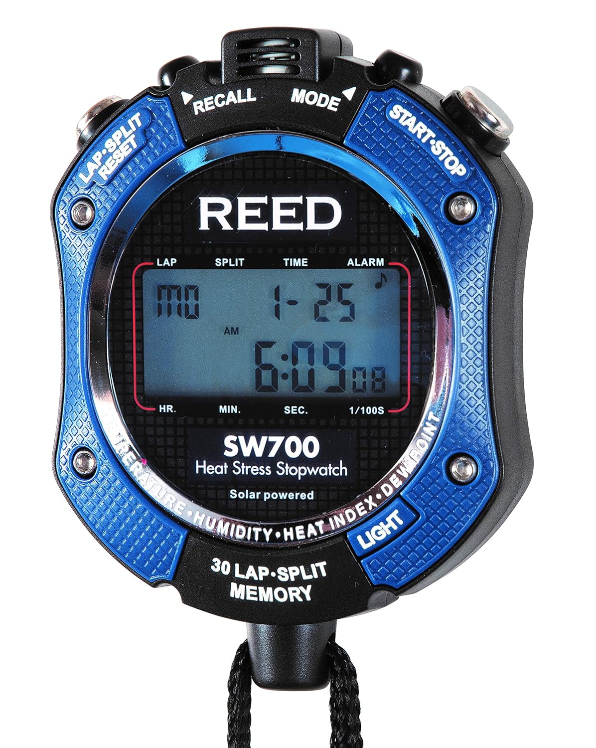 REED Instruments SW700-NIST Heat Stress Stopwatch with NIST Calibration Certificate