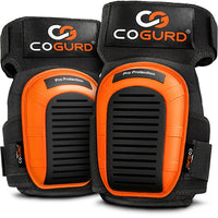 COGURD Knee pads for Men, Perfect for Construction, Work, Flooring, Gardening, Cleaning, Tiling - Knee Pad with Soft Gel Cushion - Non-slip Design - Durable Waterproof Material - Fits Men & Women