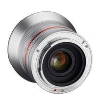 Samyang SY12M-E-SIL 12mm F2.0 Ultra Wide Angle Lens for Sony E Cameras, Silver