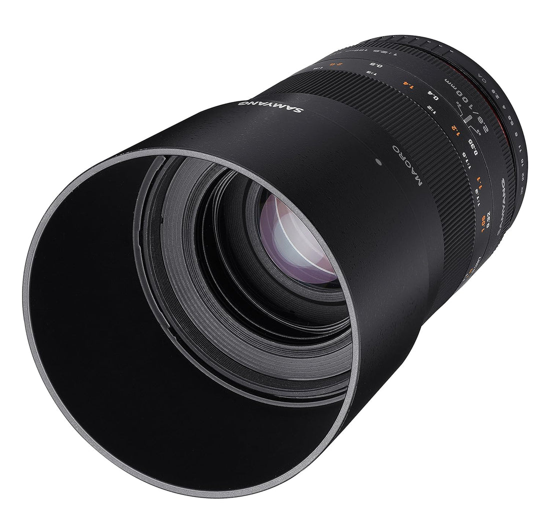 Samyang 100mm F2.8 ED UMC Full Frame Telephoto Macro Lens for Olympus and Panasonic Micro Four Thirds Interchangeable Lens Cameras