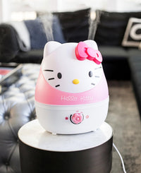 Crane USA Humidifiers - Hello Kitty Adorable Ultrasonic Cool Mist Humidifier - 1 Gallon Adjustable Mist Output, Automatic Shut-off, Whisper-Quiet Operation for Home Bedroom Office Kids & Baby Nursery