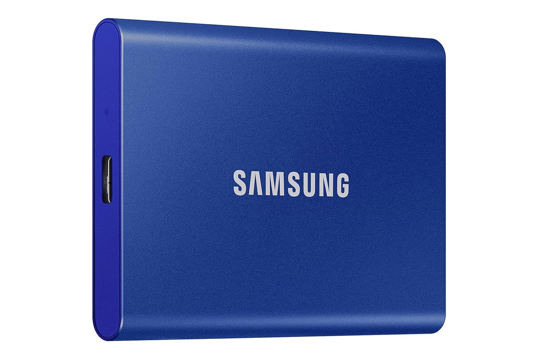 Samsung Electronics Samsung T7 Portable Ssd 2Tb - Up To 1050Mb/S - Usb 3.2 External Solid State Drive, Blue (Mu-Pc2T0H/Am)