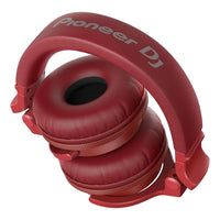 Pioneer DJ HDJ-CUE1BT On-ear Bluetooth DJ Headphone - Red