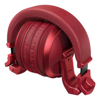 Pioneer DJ DJ Headphones, Red (HDJ-X5BT-R)