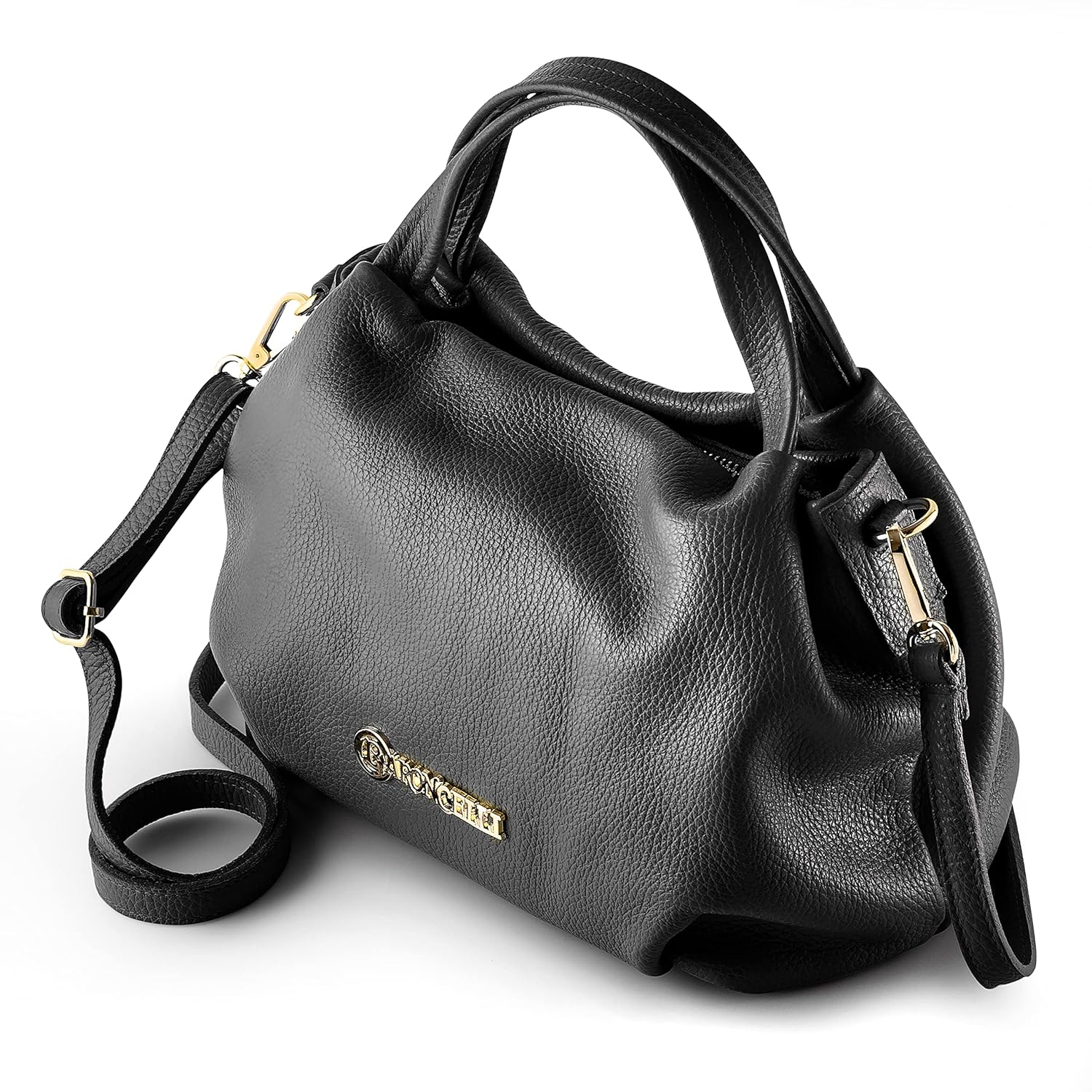 Baroncelli’s Fine Italian Leather Handbags for Women/Exquisite Collection of Classic Cross- Body Bags