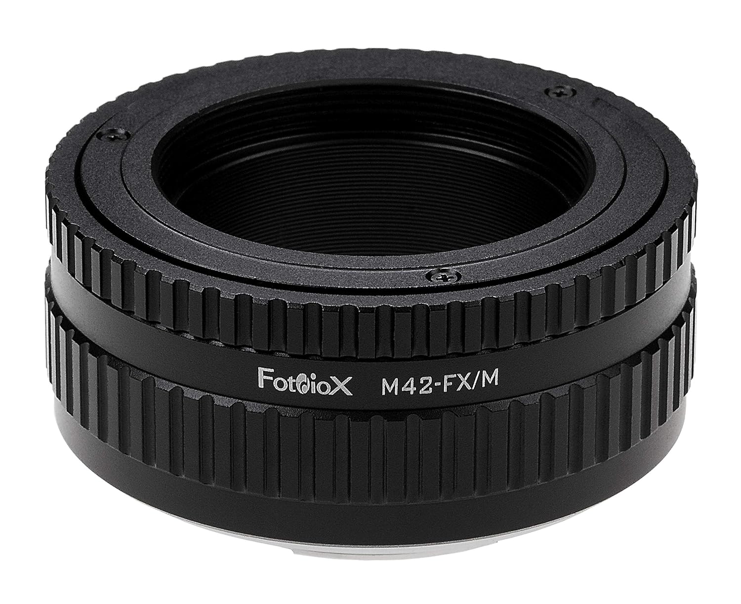 Fotodiox Lens Mount Adapter with Macro Focusing Helicoid, M42 Screw Mount Lens to Fujifilm X Camera Body (X-Mount), for Fujifilm X-Pro1, X-E1 Mirrorless Camera, Variable Magnification Helicoil