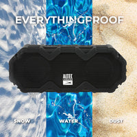 Altec Lansing LifeJacket Mini - Waterproof Bluetooth Speaker with Lights, Portable Wireless Speaker for Pool, Beach, Hiking, Sports, Camping, 16 Hour Playtime, Floats in Water