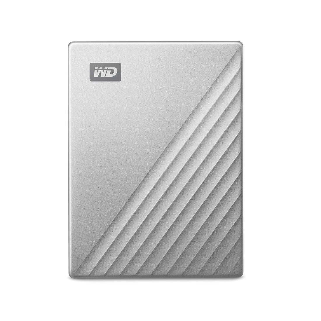 Western Digital WD 5TB My Passport Ultra USB-C Portable External Hard Drive for Mac (Silver)