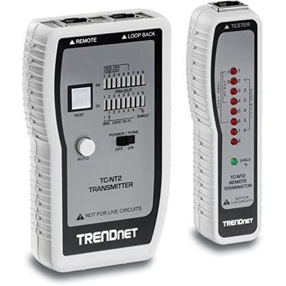 Ethernet BNC: Trendnet Network Cable Tester – Front View