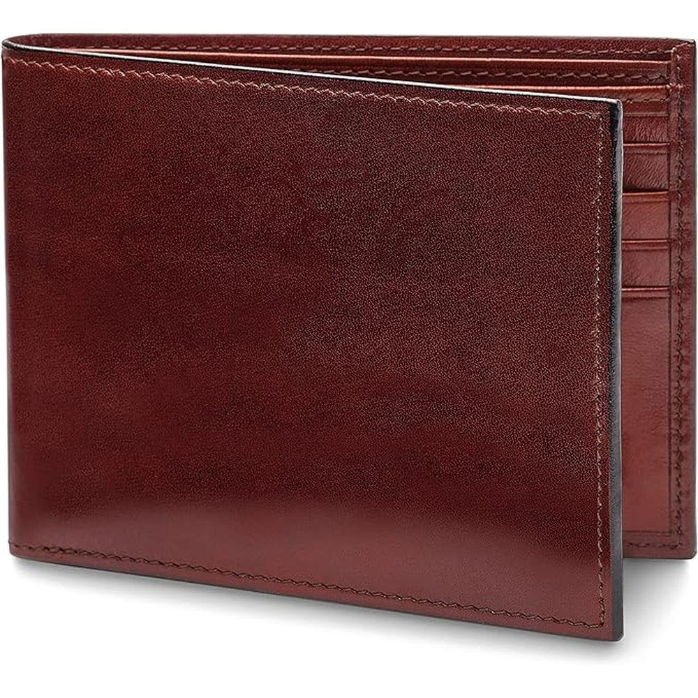 Leather Bosca: Bosca Men's Leather Wallet RFID Security – Front View