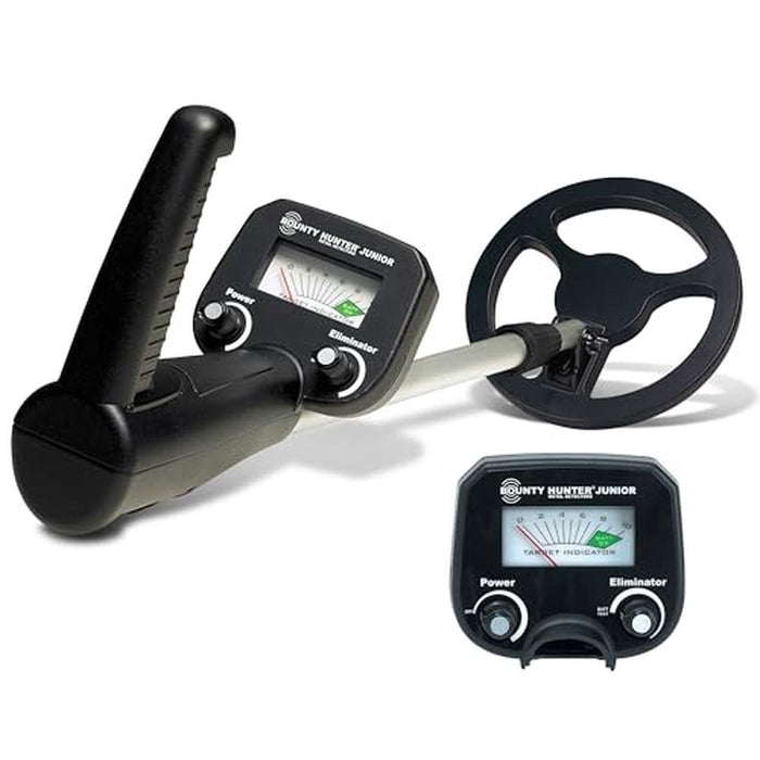 Hunter Detector: Bounty Hunter Junior Metal Detector – Front View