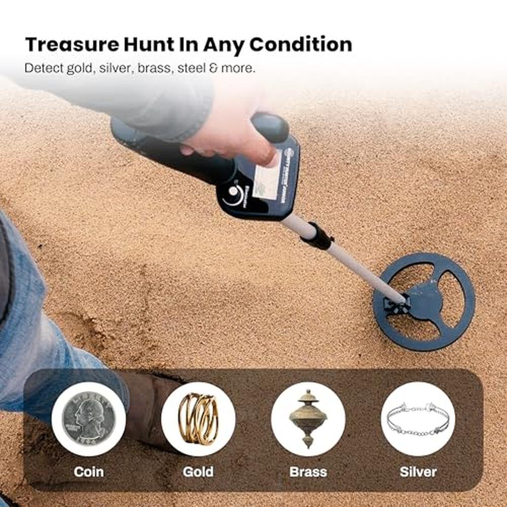 Hunter Detector: Bounty Hunter Junior Metal Detector – Close-up Detail
