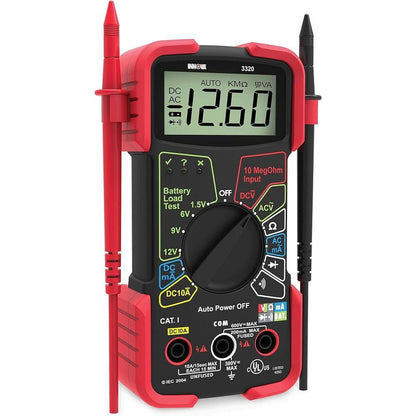 Innova 3320 Auto-Ranging Digital Multimeter – Front View