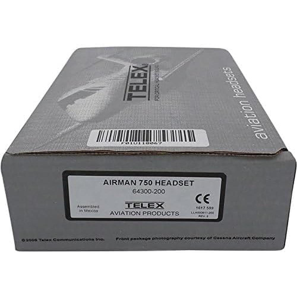 Telex Airman 750 Aviation Headset – Side View
