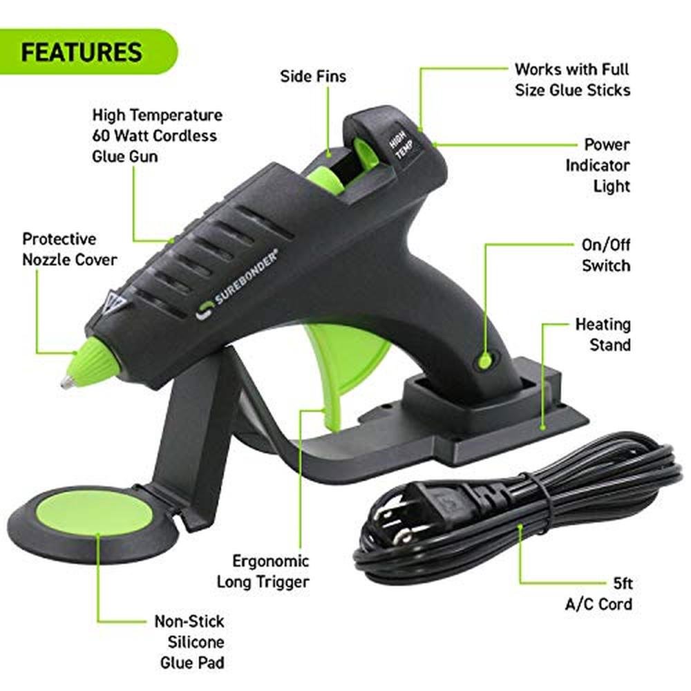 Surebonder Cordless Hot Glue Gun – Close-up Detail