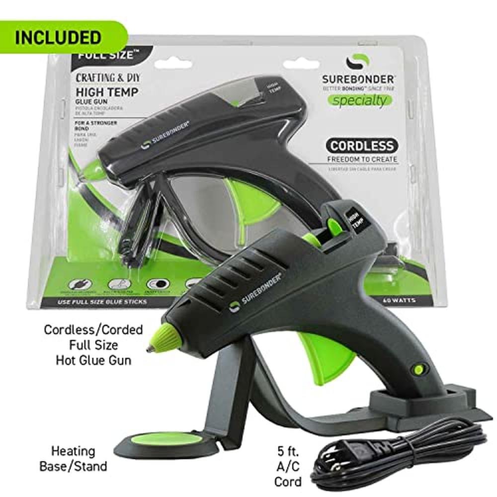 Surebonder Cordless Hot Glue Gun – In Use