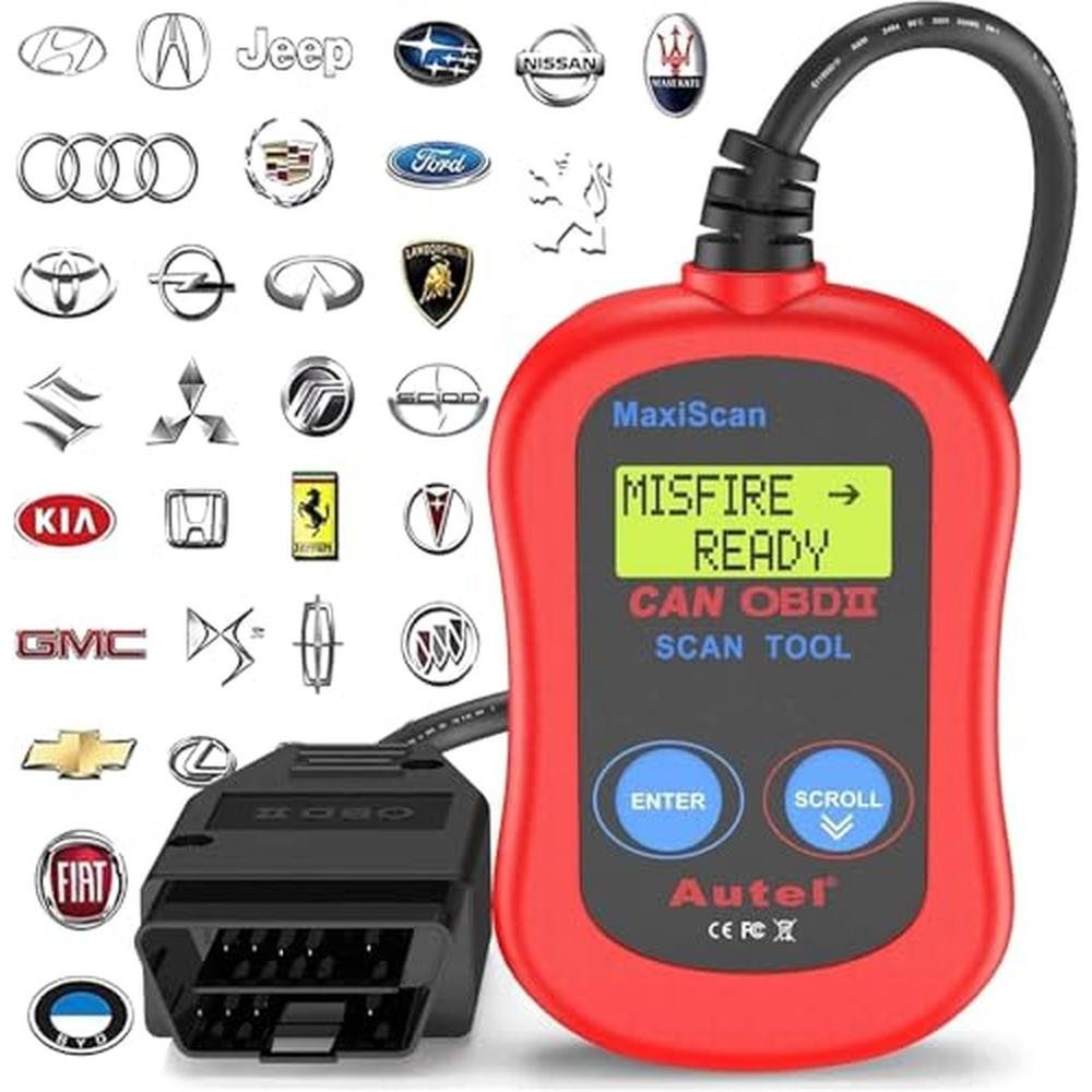 Autel MS300 OBD2 Scanner Code Reader – Front View