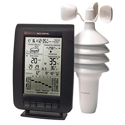 Acurite 00634A3: Wireless Weather Station with Wind Sensor – Front View