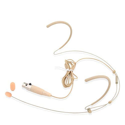 Pyle Pro Double Over Ear Microphone Headset – Front View