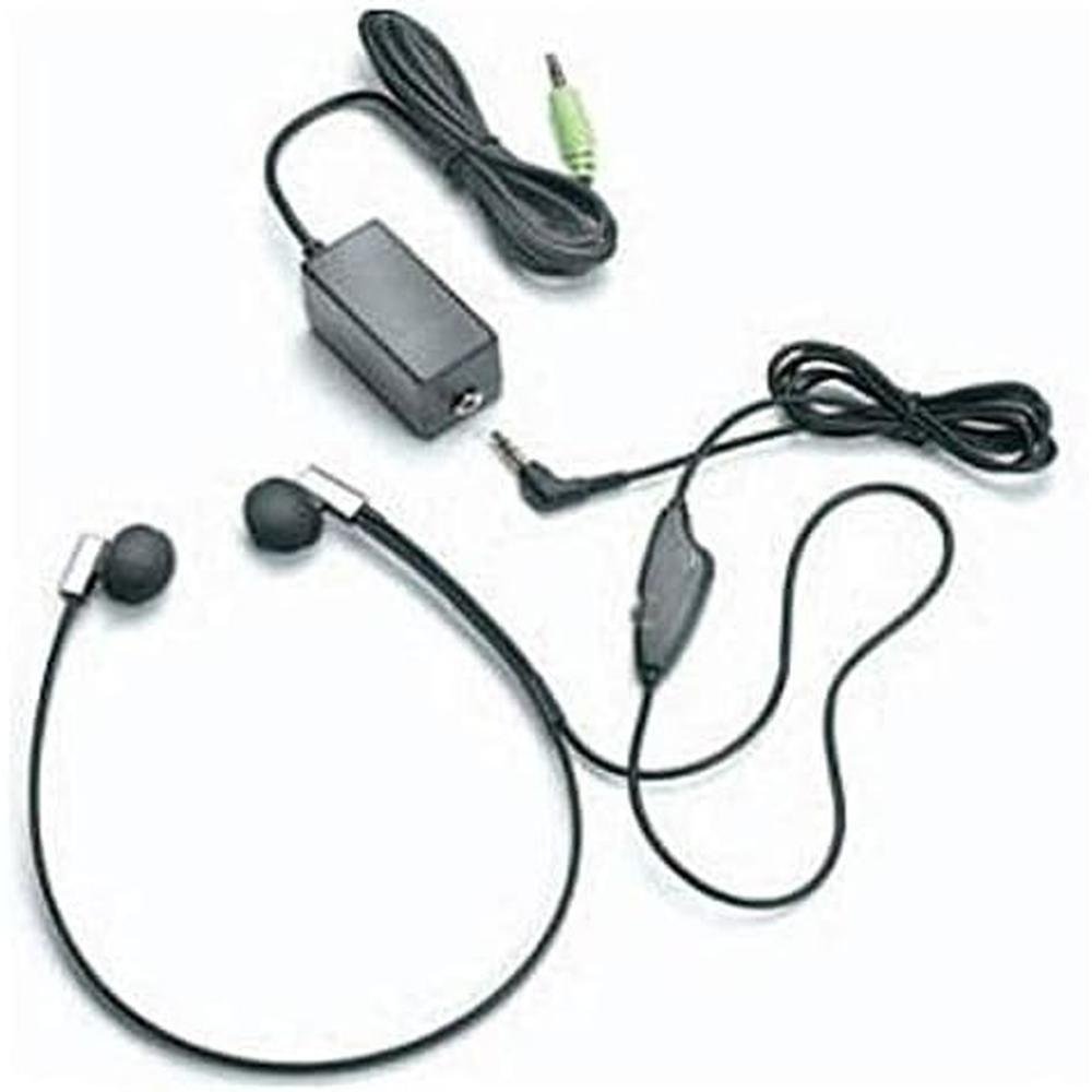 Flexfone FLX-10 Twin Speaker Transcription Headset with – Side View