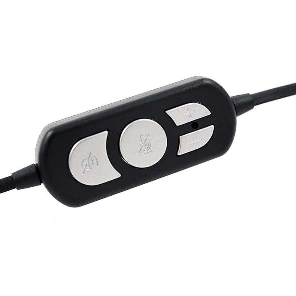 SP-IM320 USB Dual Headset with Adjustable Microphone Noise – In Use
