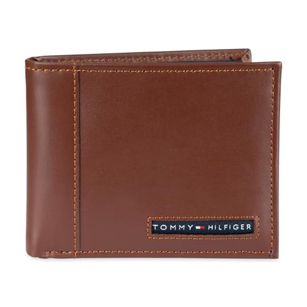 Tommy Hilfiger Men's Leather Wallet – Front View
