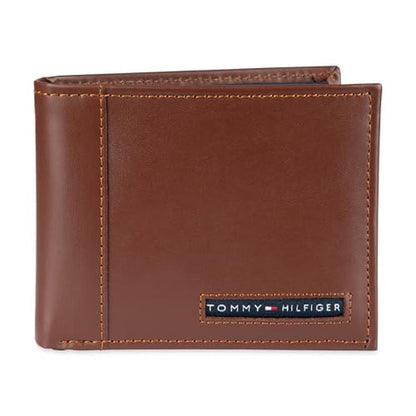 Tommy Hilfiger Men's Leather Wallet – Front View