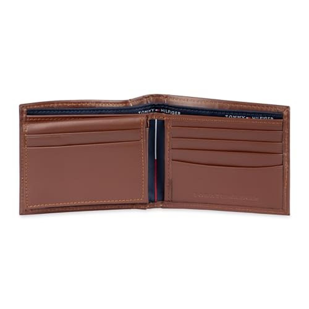 Tommy Hilfiger Men's Leather Wallet – Side View