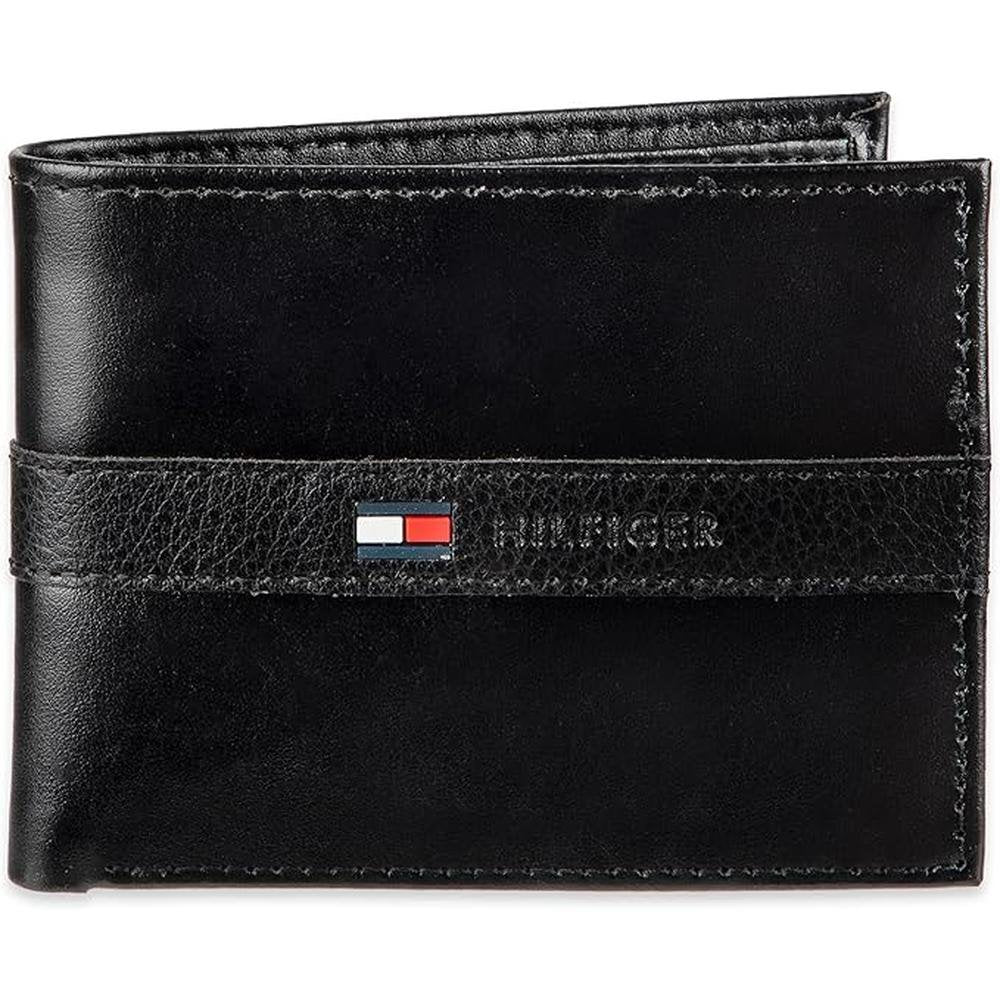Tommy Hilfiger Men's Classic Bifold Wallet – Front View