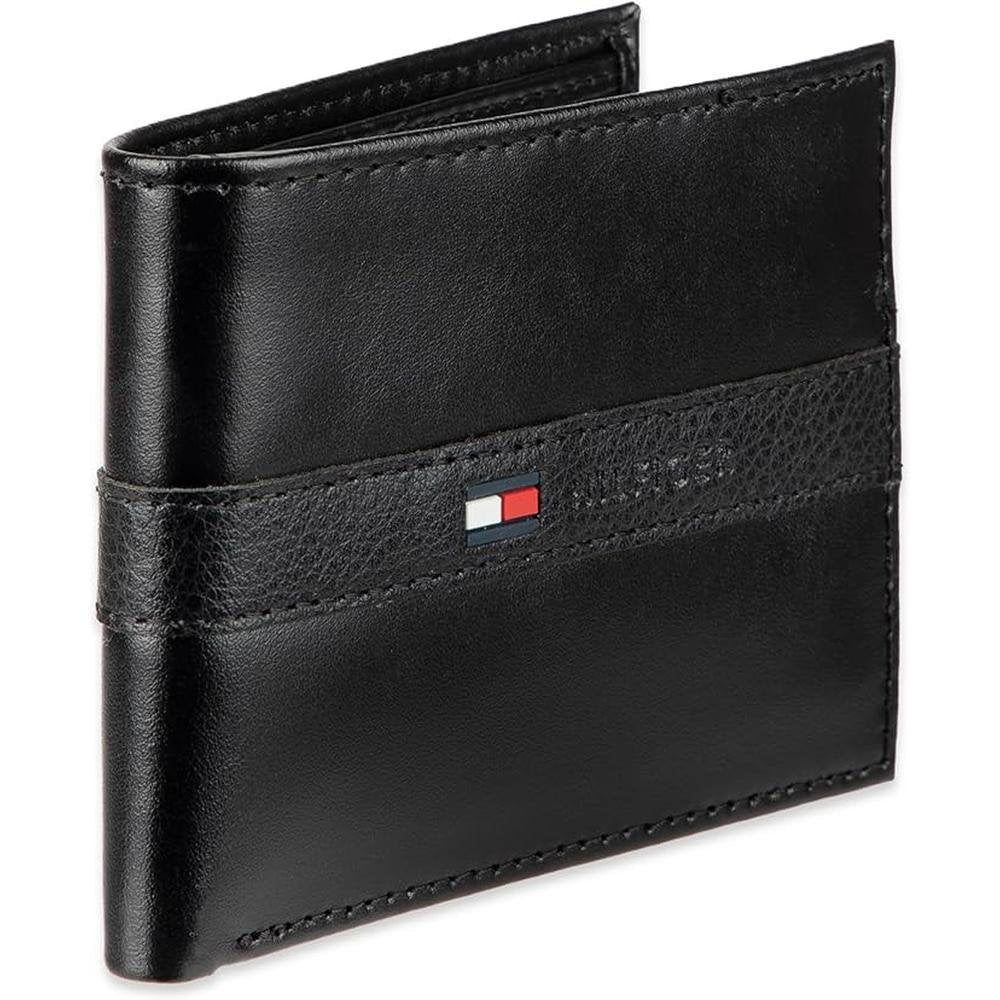 Tommy Hilfiger Men's Classic Bifold Wallet – Side View
