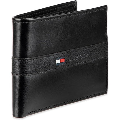 Tommy Hilfiger Men's Classic Bifold Wallet – Side View