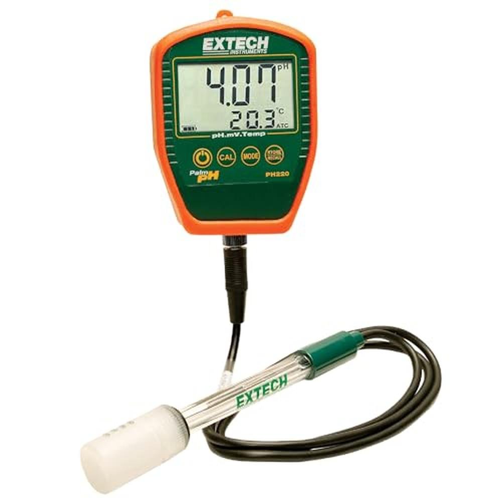 Premium Waterproof Palm pH Meters – Front View