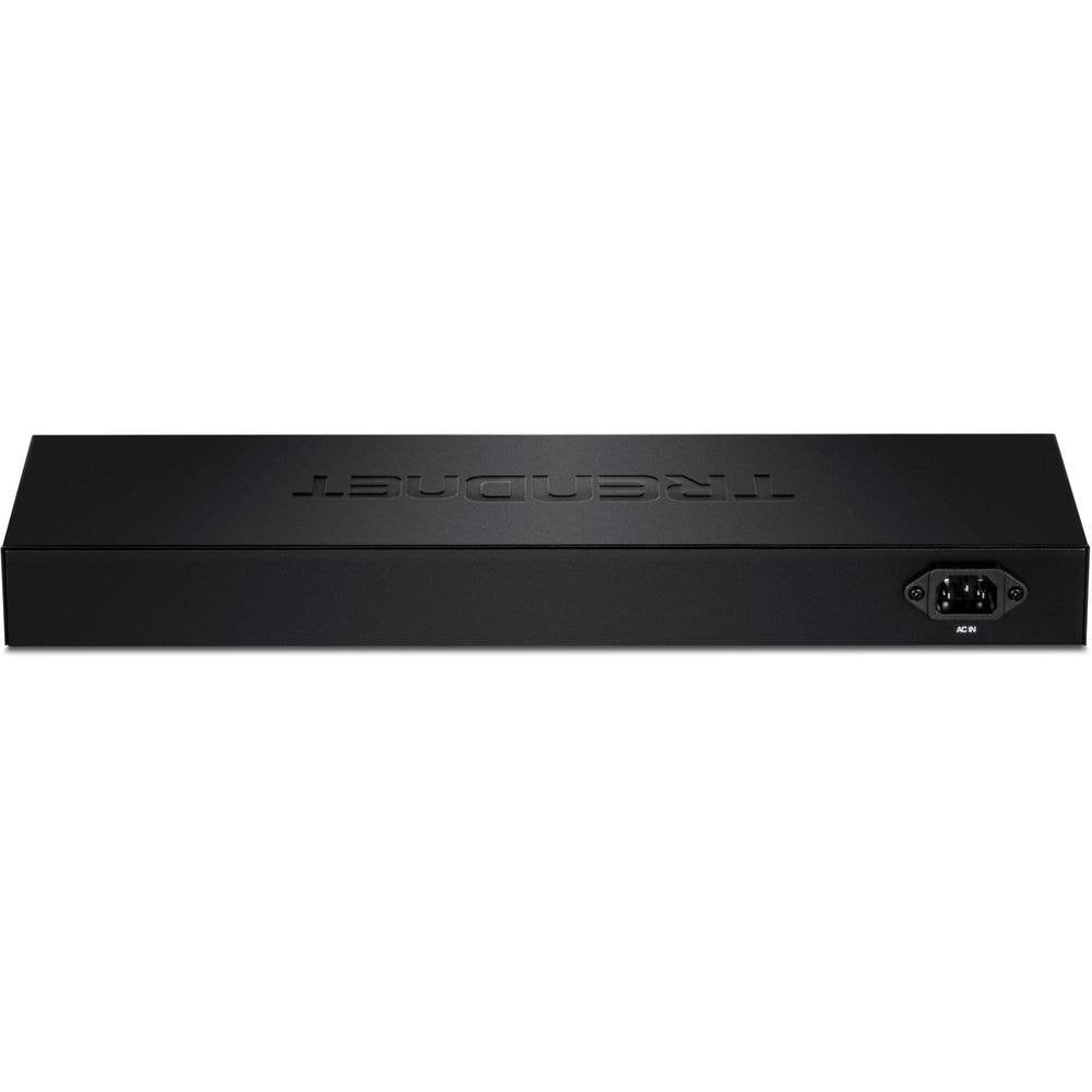 TRENDnet: TEG-S16G 16-Port Unmanaged Gigabit GREENnet Switch – Side View