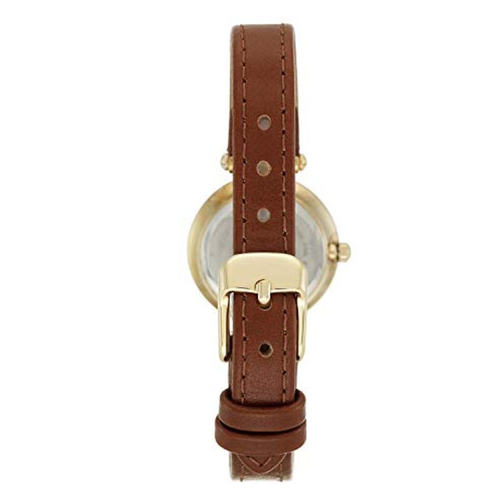 Anne Klein Women's 109442CHHY Gold-Tone Watch with – Side View