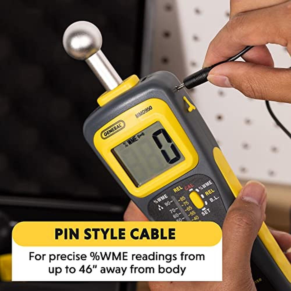 General Purpose Sensors: General Tools Moisture Meter MMD950 – In Use