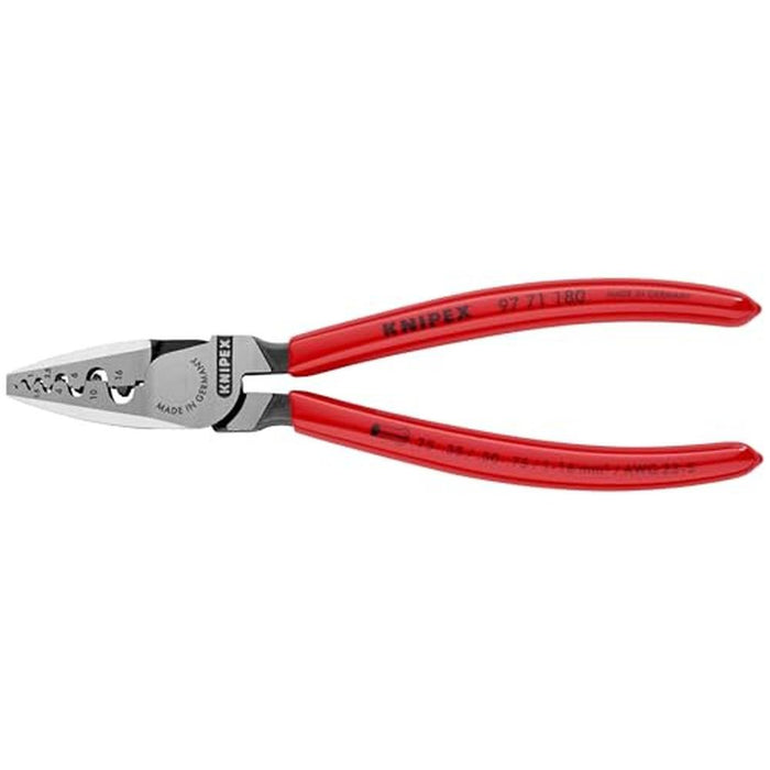 Knipex Crimping Pliers for Wire Ferrules – Front View