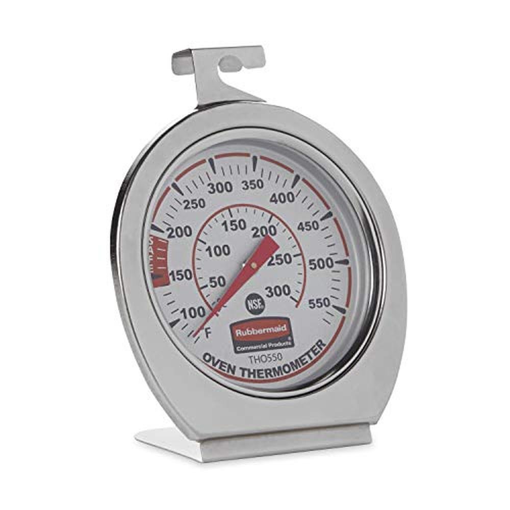 Thermometer Food: Rubbermaid Commercial Products Stainless – Front View