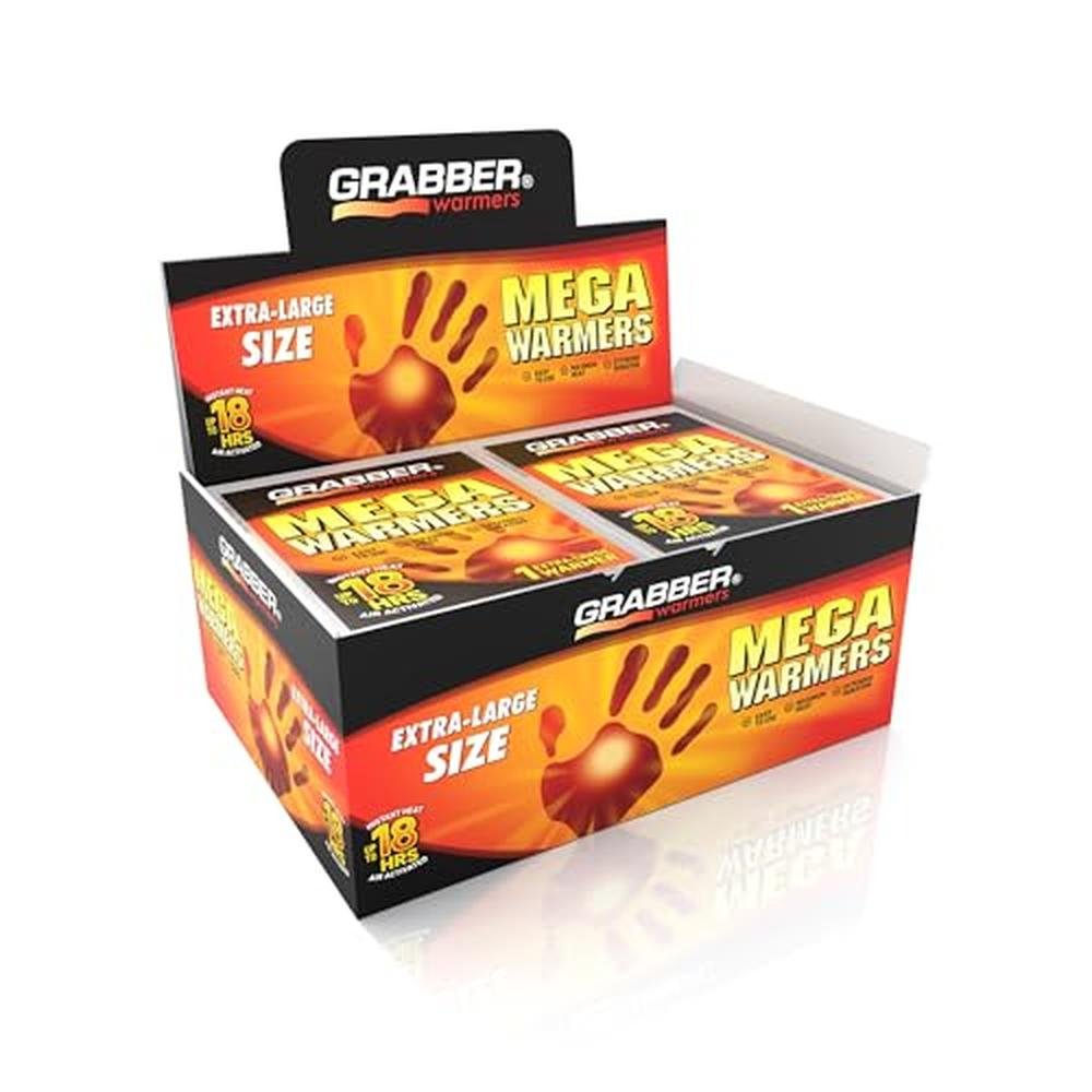 Grabber 18 Hour Body Warmers: Long-Lasting Heat for Outdoor – Front View