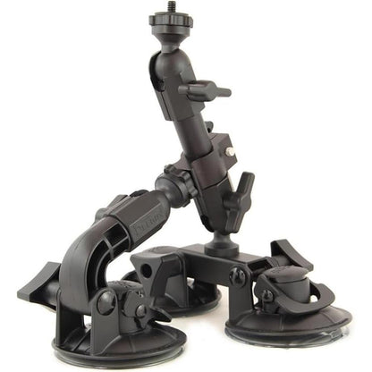 Delkin Devices Fat Gecko Triple Suction Camera Mount – Front View