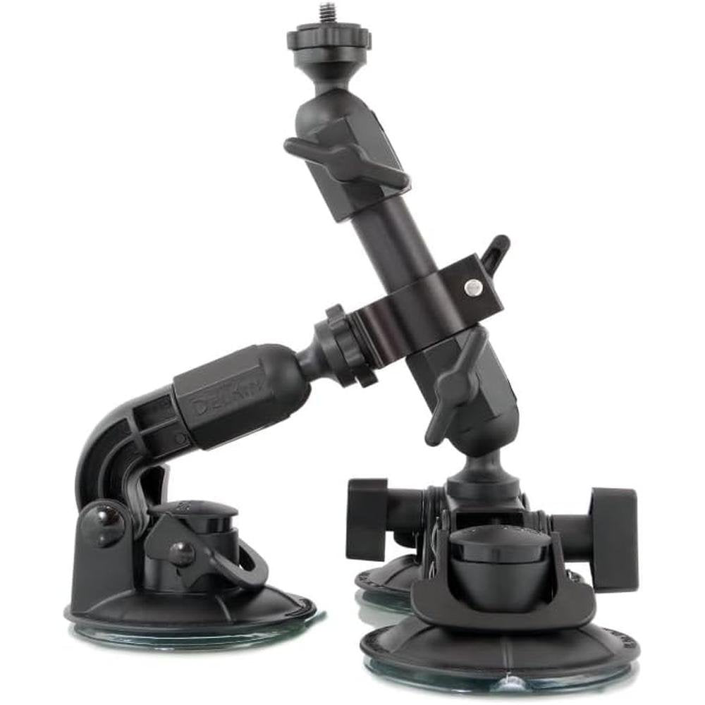 Delkin Devices Fat Gecko Triple Suction Camera Mount – In Use