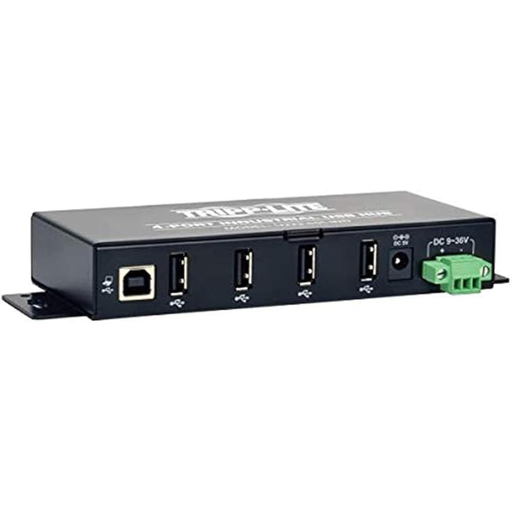 Tripp Lite 4-Port Rugged Industrial USB 2.0 Hi-Speed Hub w – In Use