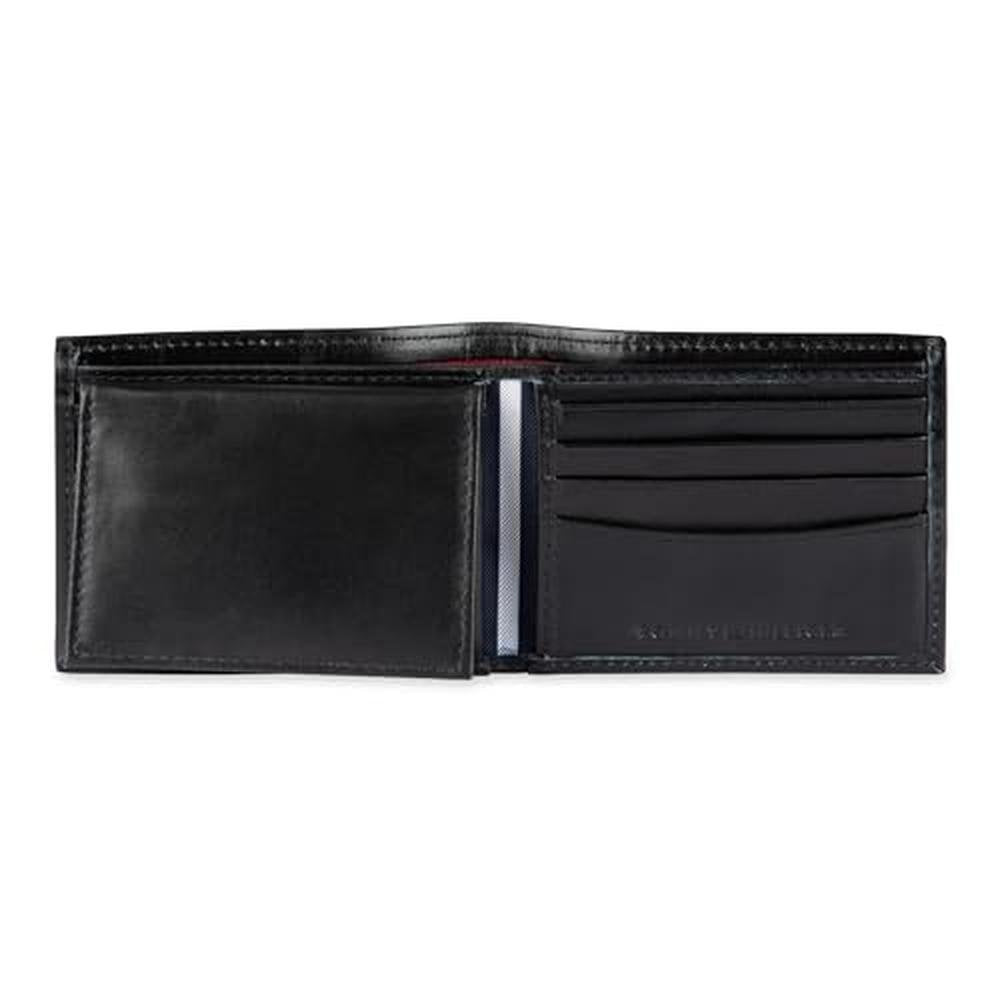 Tommy Hilfiger: Men's Leather Wallet Slim Bifold with 6 – Side View