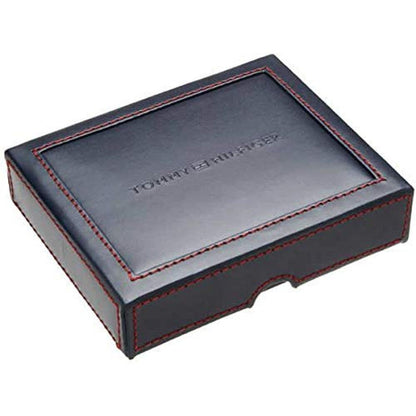 Tommy Hilfiger: Men's Leather Wallet Slim Bifold with 6 – In Use