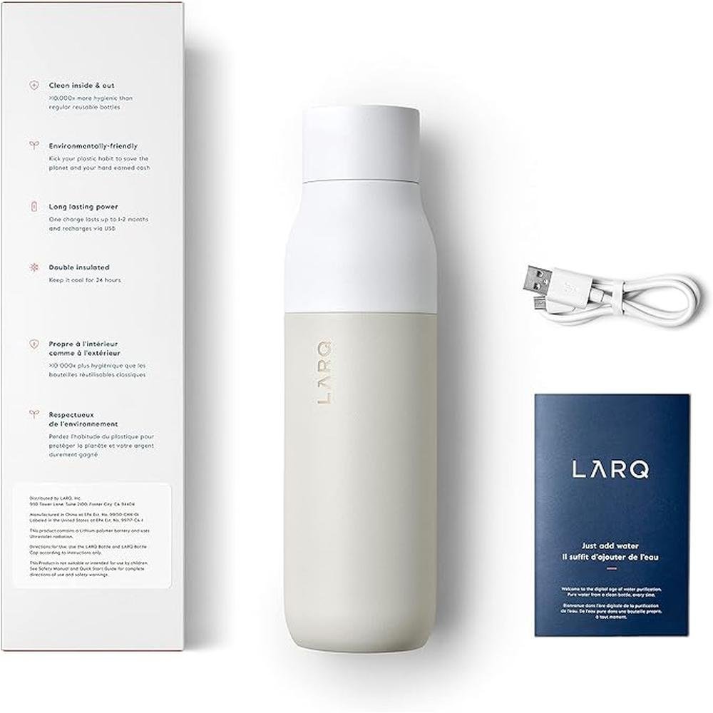 Bottle Water: LARQ PureVis 17 oz Self-Cleaning and – Packaging