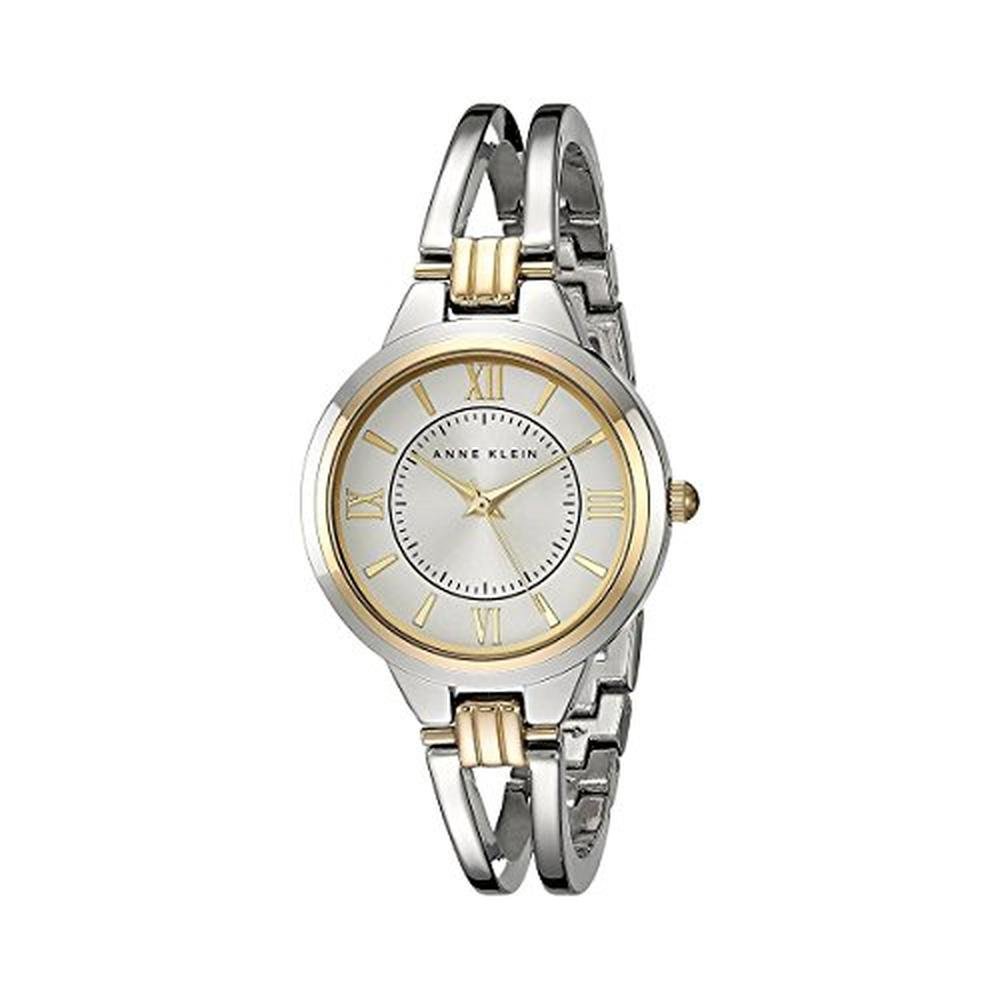 AI-Powered Smartwatches: Anne Klein AK-1441SVTT Two-Tone – Front View