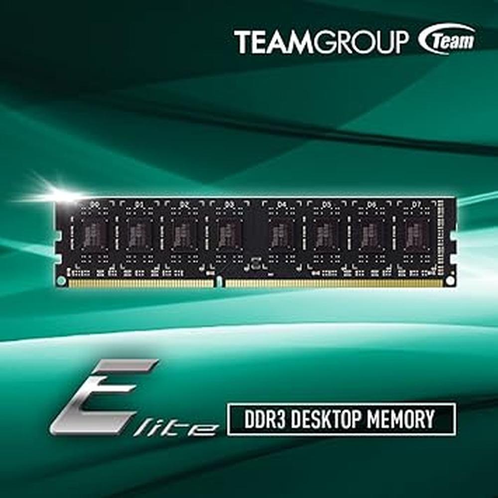 Memory TeamGroup: TeamGroup Elite DDR3 16GB Kit 2x8GB – Side View