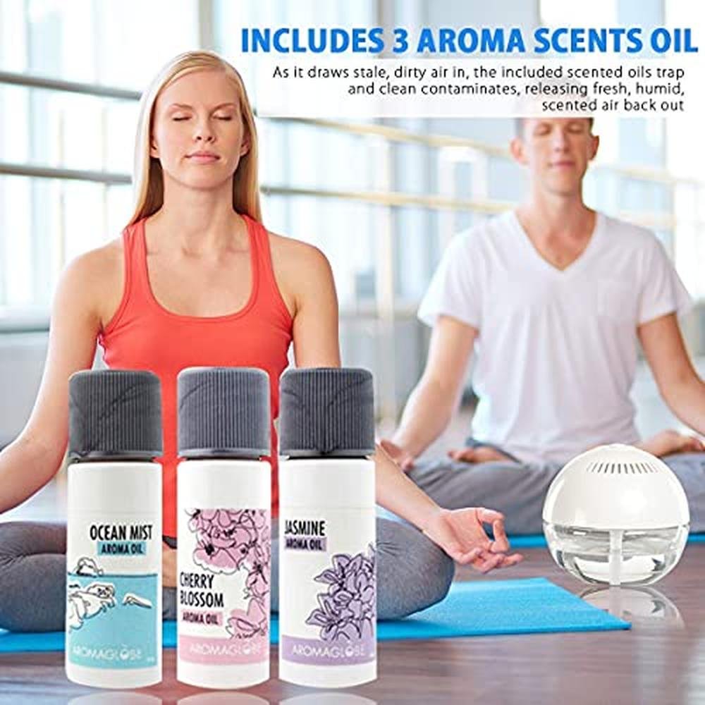 Air Revitalizer: Daiwa Felicity Aroma Globe Air & Room – In Use