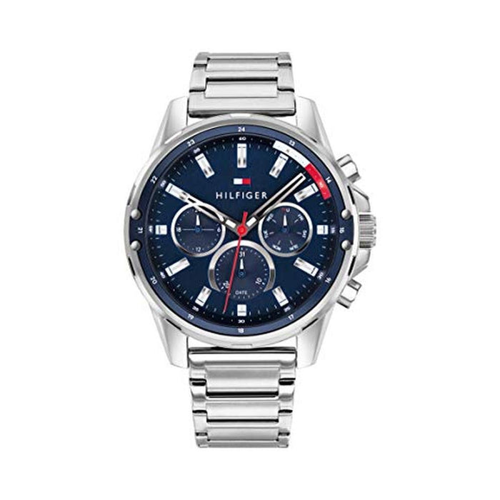 High-End Timepieces: Tommy Hilfiger Men's Quartz Stainless – Front View
